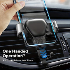 Gravity Auto Phone Holder Car Air Vent Clip Mount Mobile Phone Holder
