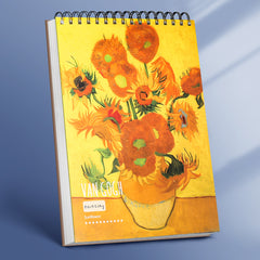 A4 Sketch Book 45 Sheets Artist Sketching Drawing Pad Colored Pencil Charcoal