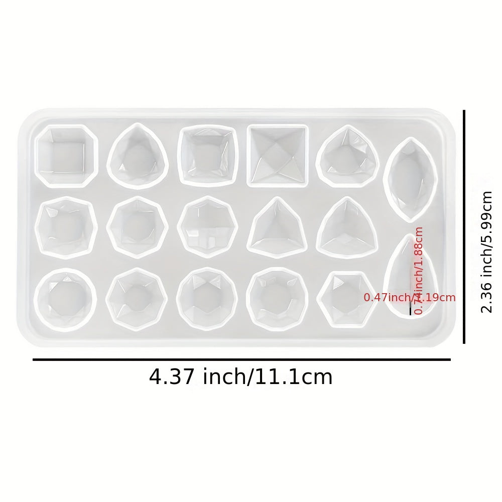Crystal Epoxy Resin Mold Jewelry DIY Making Tools