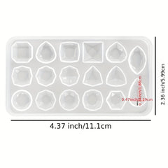 Crystal Epoxy Resin Mold Jewelry DIY Making Tools