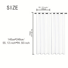 Thermal Insulated Blackout Curtains Room Darkening Drapes