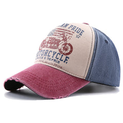 Ripped Holes Baseball Cap Washed Caps Sunshade Outdoor Couples Caps