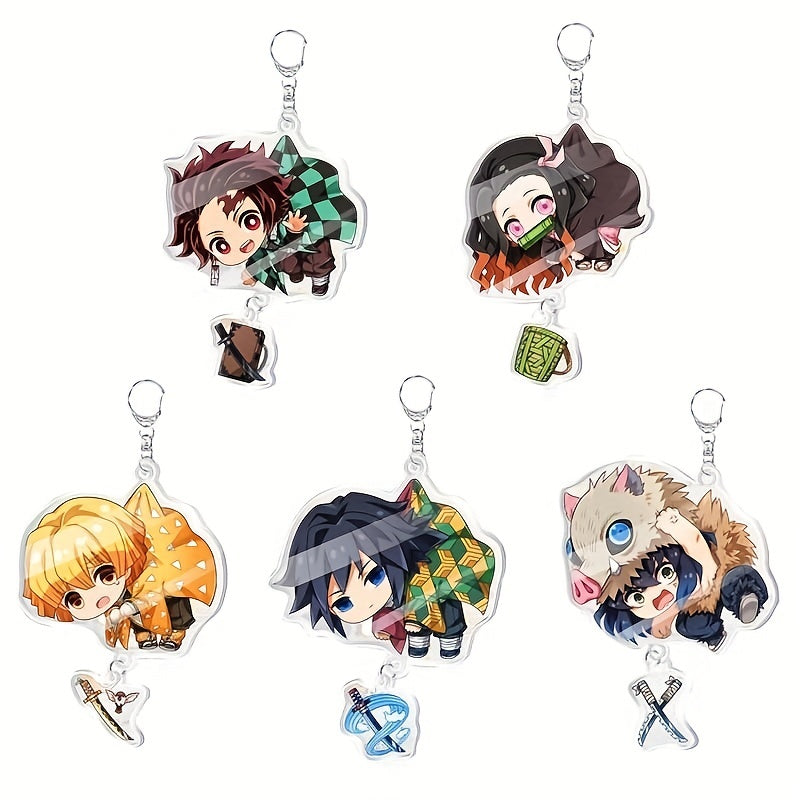 Anime Acrylic Keychain Fun for Your Keys