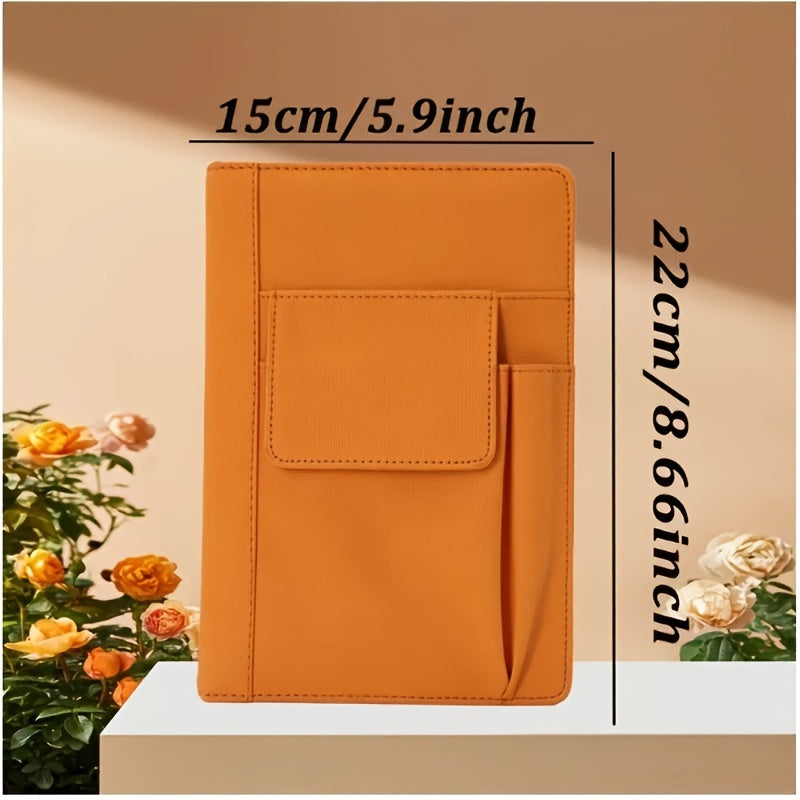 Custom A5 PU Leather Notebook with Personalized Text & Name