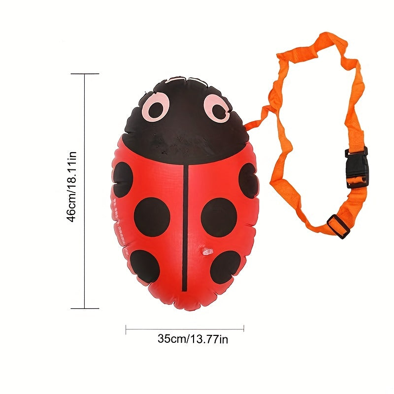 High Visibility Swim Bubble Buoy For Open Water Swimmers