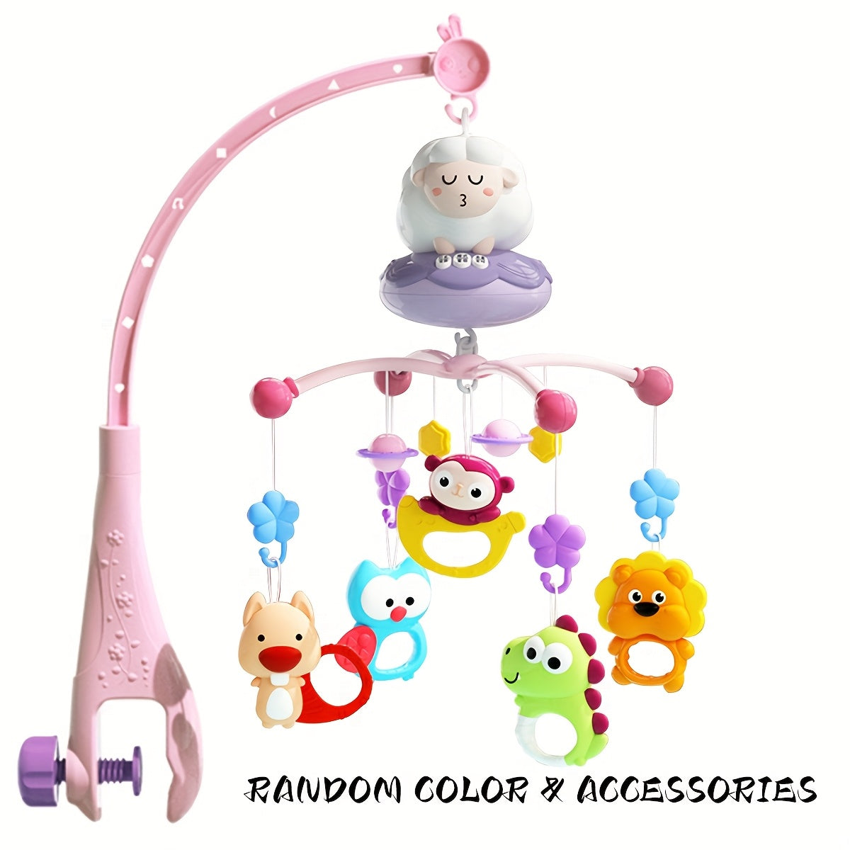 Sheep Bed Bell Pendant Music & Lights Toy