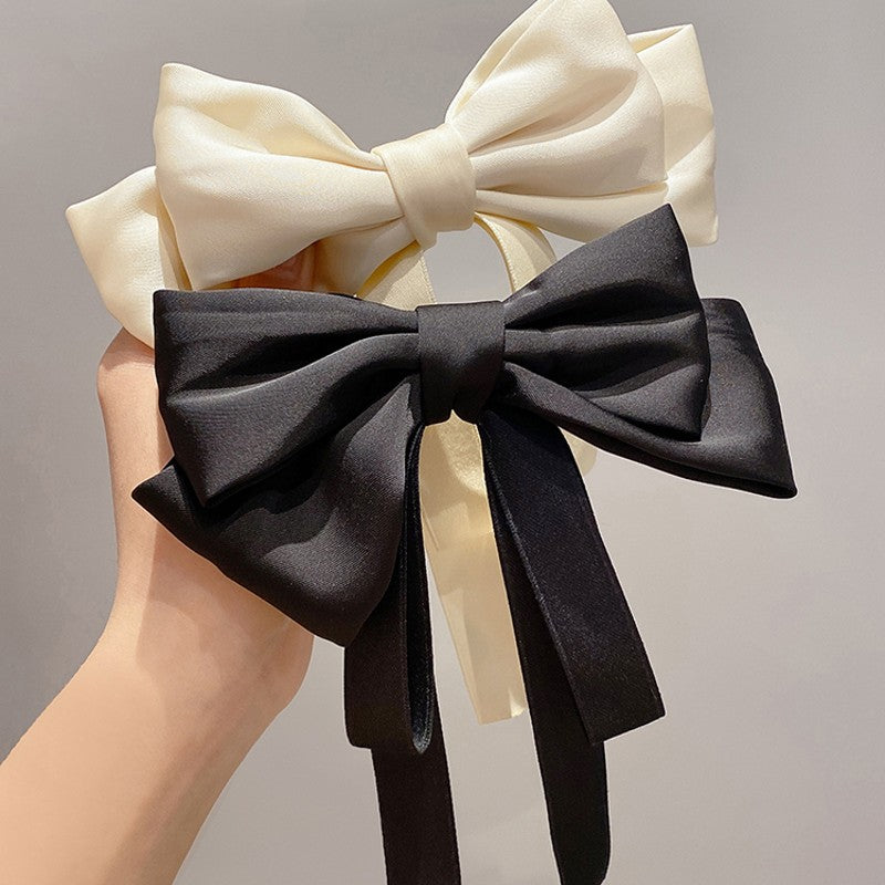 Oversized Bow Hair Clip Vintage Hair Clip French Bow Hair Clip Wedding Bow