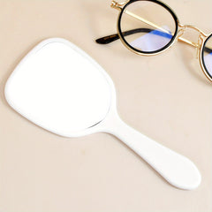 Handheld Makeup Mirror with Handle - Portable Beauty Mirror