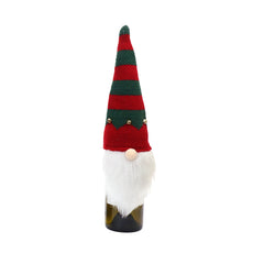 Christmas Gnomes Wine Bottle Cover Santa Decorations