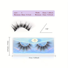 10 Styles 4 Layers 3D Lashes Single Packing False Eyelashes