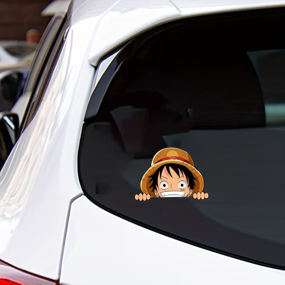 Reflective Monkey Peeking Car Decal Anime Motorcycle Laptop Sticker