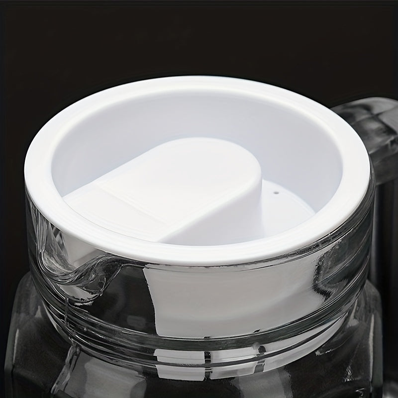 2pcs Spill Resistant Dust Proof Bottle Stoppers Covers Lids Glass Water Carafe