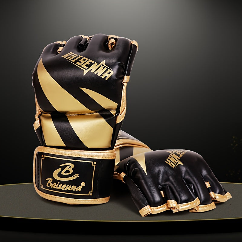 Professional Half Finger MMA Boxing Gloves Thicken and Comfortable