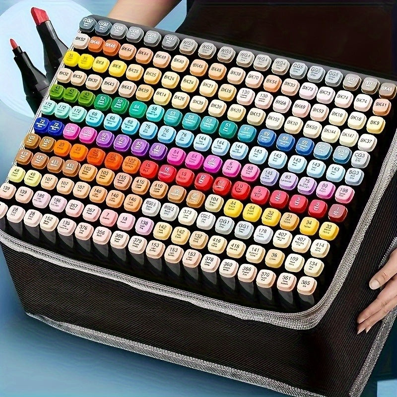 Dual Tip Marker Pen Set for Comics & Sketches - Perfect Holiday Gift