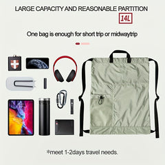 Basketball Bag Drawstring Backpack Lightweight Sports Bag