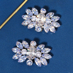 Bridal Jewelry Women's Rhinestone High Heels Shoe Buckle