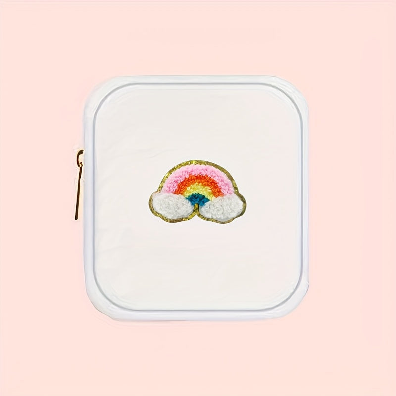 Preppy Patch Period Bag Sanitary Napkin Organizer