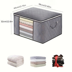 Large Capacity Clothes Quilt Storage Bag Non-woven Luggage Packing Bag