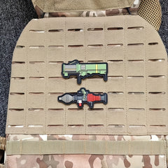 Weapon Series Morale Patches for Caps Vests Backpacks