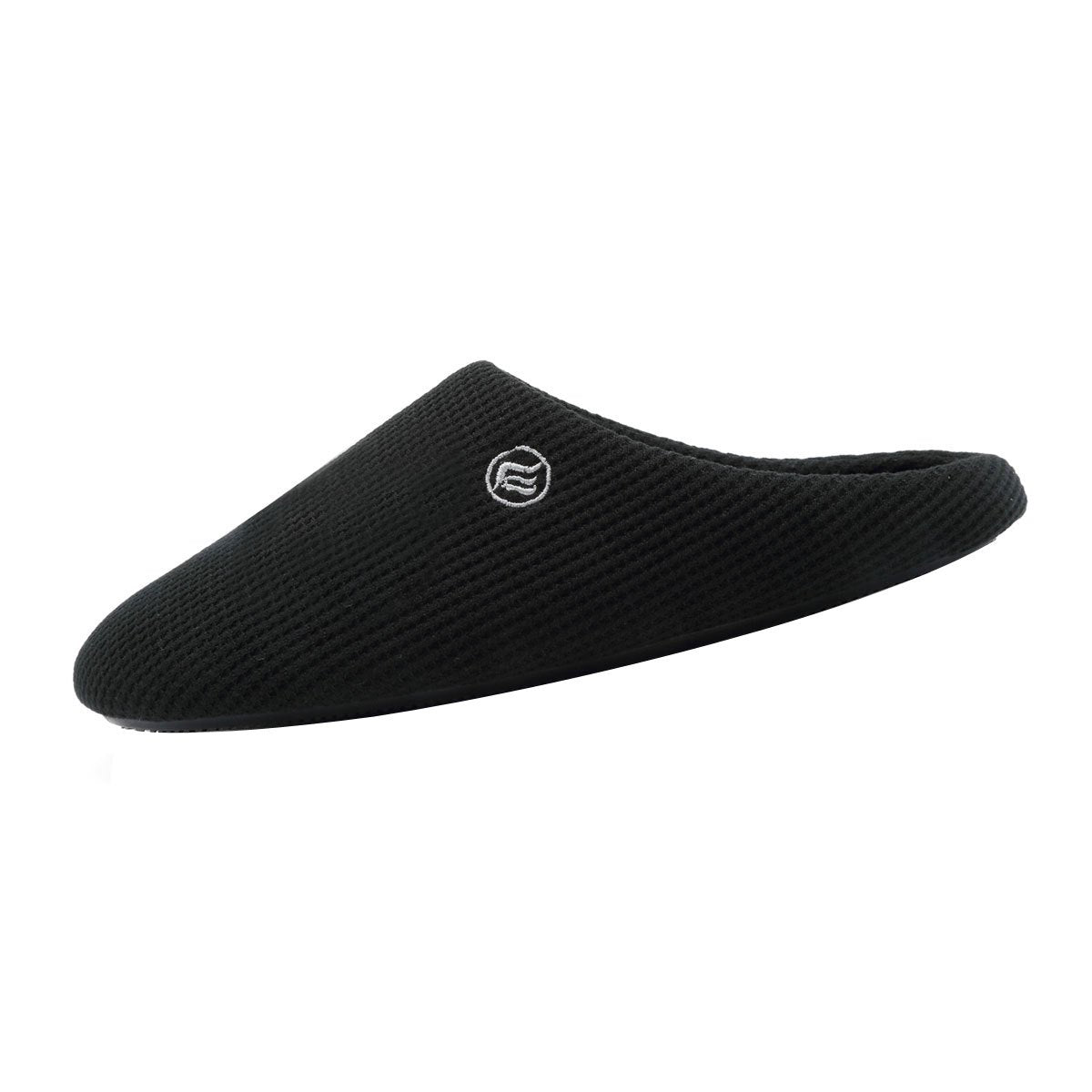 Memory Foam Cotton Lining House Shoes Closed Toe Non Slip Slippers
