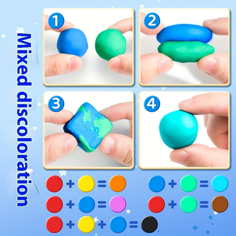 3pcs Colorful Kneadable Erasers for Art Drawing