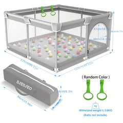 Baby Playpen For Toddler Large Playard Safety Play Yard