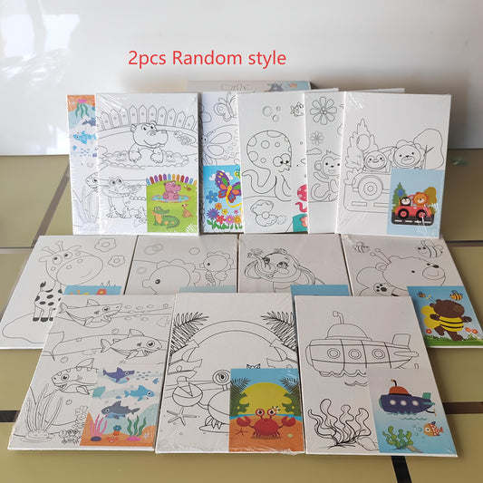 Kids Drawing Kit with Doodle Board - Beginner Sketching Set for Outdoor Fun