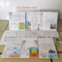 Kids Drawing Kit with Doodle Board - Beginner Sketching Set for Outdoor Fun