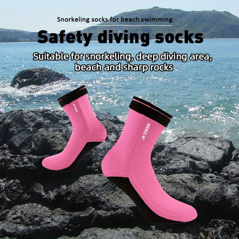 Hisea Neoprene Warm Socks for Winter Water Sports