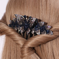 Rhinestone Butterfly Hair Comb Baroque Hair Pin