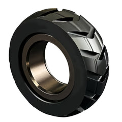 Metal Fidget Spinner Ring with Rotating Balls