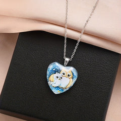 Owl Pendant Necklace Casual Jewelry Holiday Anniversary Gift