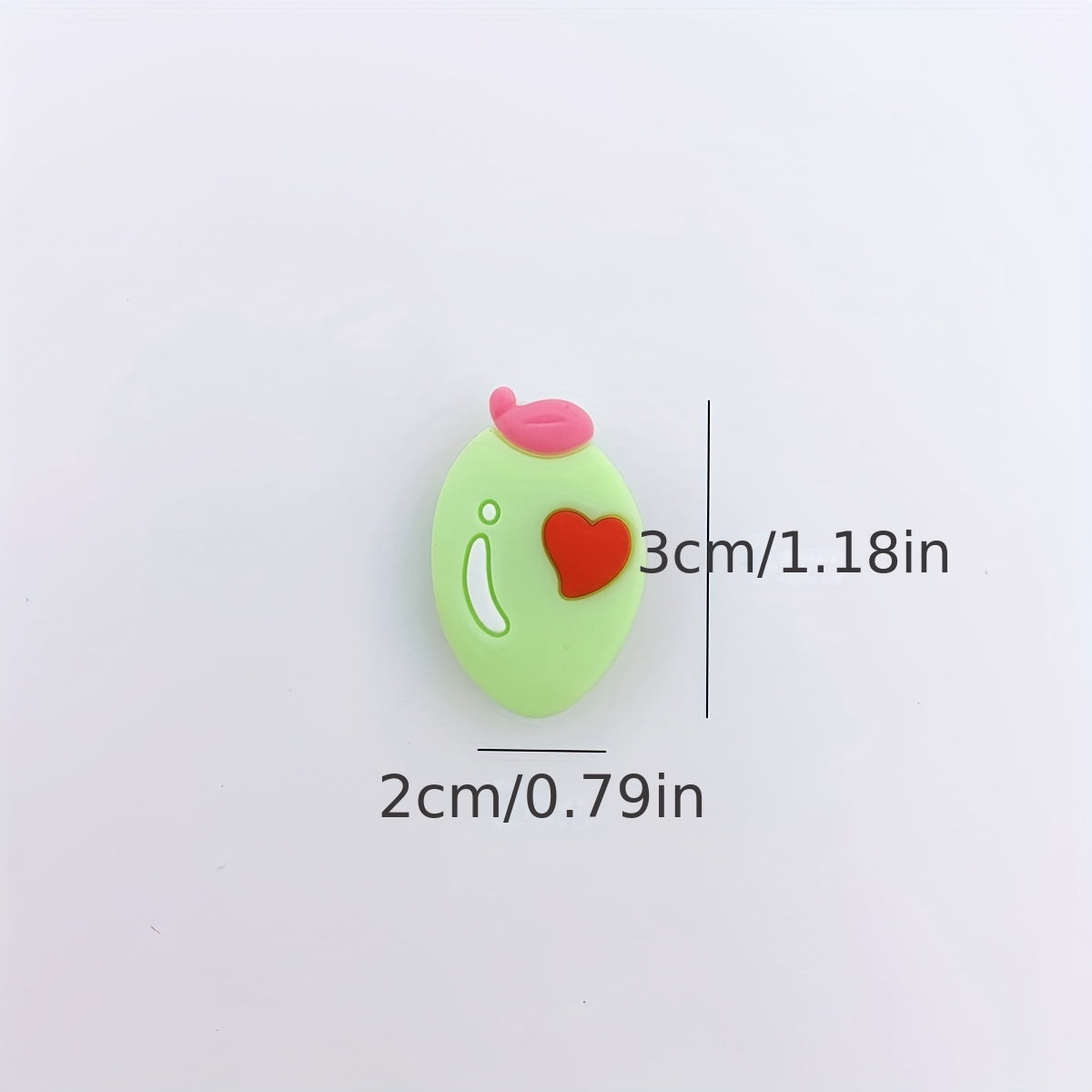 36pcs Cartoon Plants Shoe Charm Resin Shoe Buckle Clogs DIY Accessories