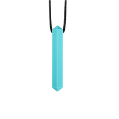 Hexagonal Silicone Toothbrush & Chewing Pendant Set