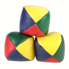 3PCS Leather Round Sandbags Throwing Game Sandbag Ball Student Fitness Props