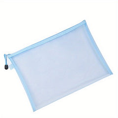 Nylon Mesh Pouch Cosmetic Bag Makeup Pencil Case Travel Bag