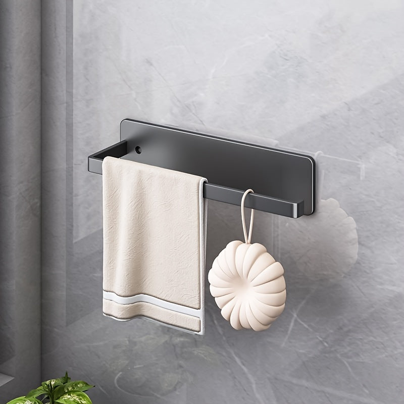 Kitchen Paper Towel Holder with Cabinet Roll Storage & Cling Film Rag Hanger