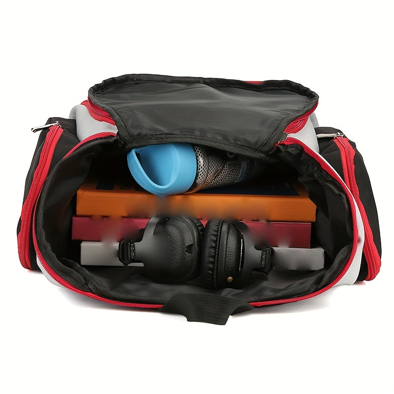 Large Capacity Travel Backpack Fitness Basketball Bag