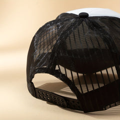 Mens Skull Breathable Baseball Cap