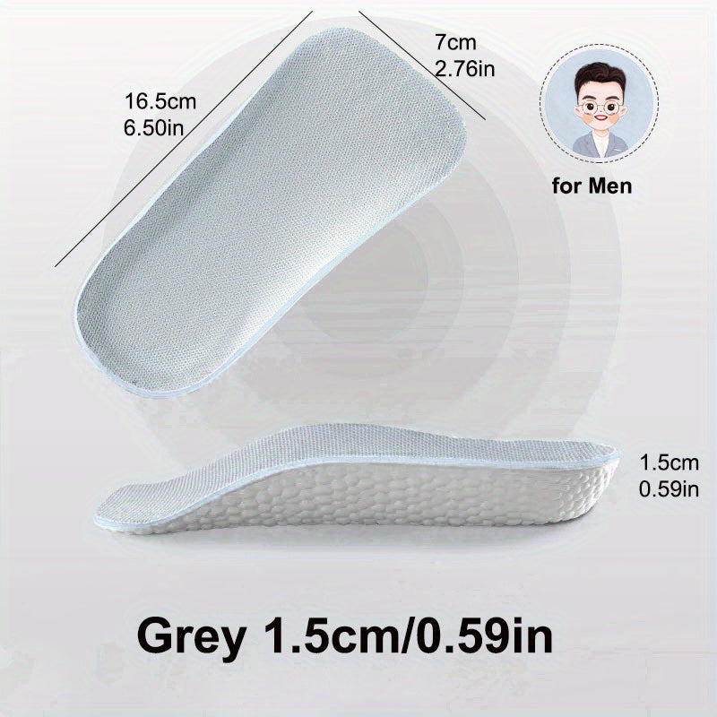 Arch Support Inner Heightening Insoles Breathable Sports Half Cushion
