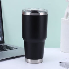 30oz Stainless Steel Vacuum Tumbler with Lid