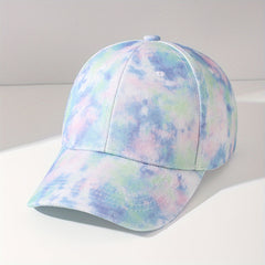 Tie Dye Sun Hat Baseball Cap For Students