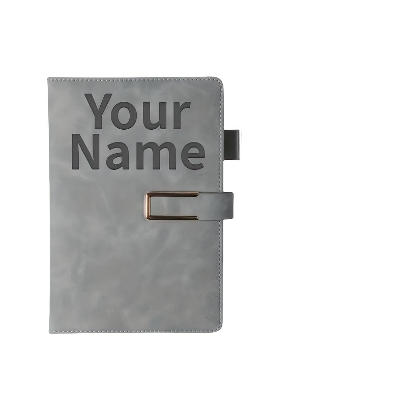 Customizable A5 Notebook with Personalized Name and Phone Number