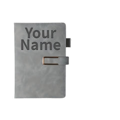 Customizable A5 Notebook with Personalized Name and Phone Number