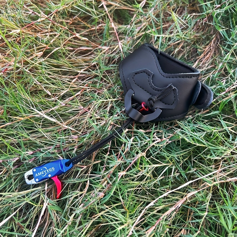 Compound Bow Release Aid Trigger Wrist Strap 360&deg; Sensitivity Adjustment