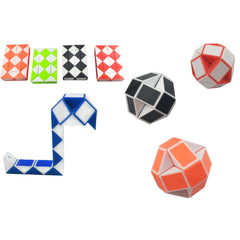 Colorful Magic Snake Puzzle Toy - Educational Gift for Kids