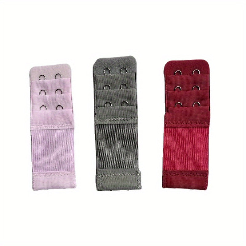 3pcs Bra Extension Buckle Set Comfortable & Soft Strap Extenders