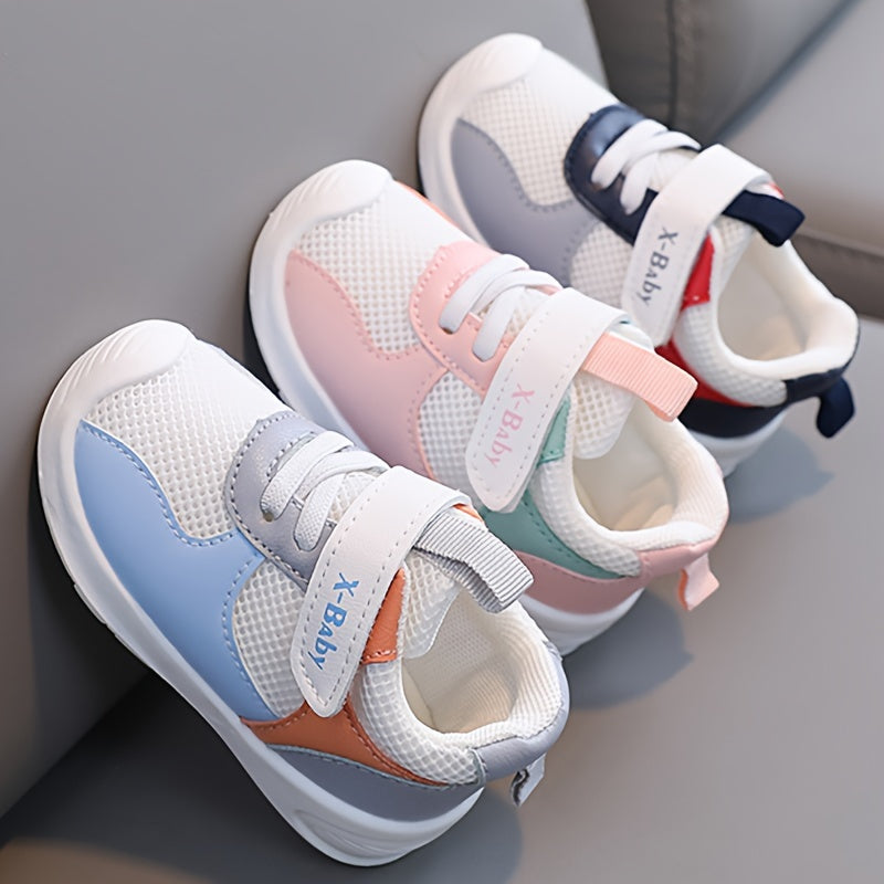 Baby Boys Mesh Sneakers Lightweight Anti Slip Shoes Spring Autumn