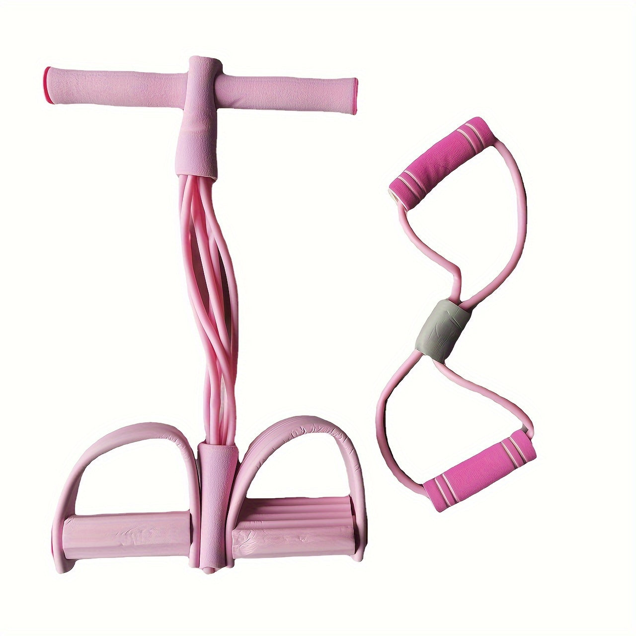Tube Pedal Puller and Tension Rope Set for Full Body Workout