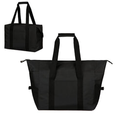 Large Capacity Insulated Picnic Basket Foldable Thickened Oxford Cloth Tote